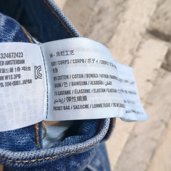 Abercrombie & Fitch Women's Size 25 The '90s Relaxed High Rise Medium Wash Jeans - Picture 12 of 12